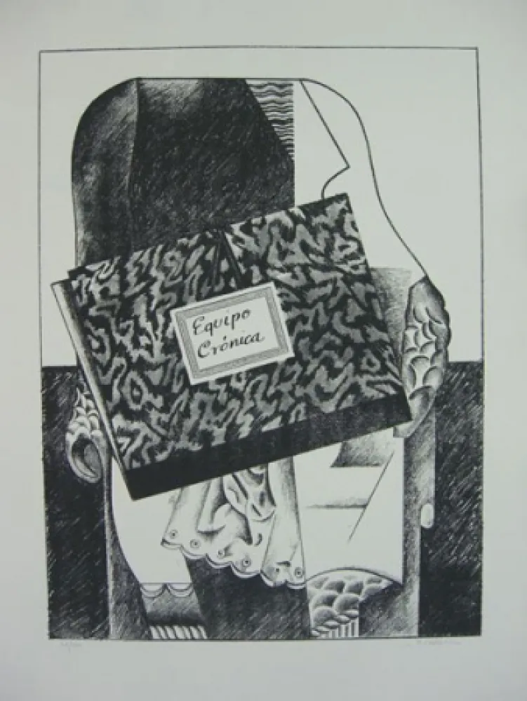 リトグラフ Equipo Cronica - S/T