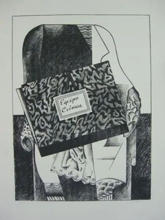 リトグラフ Equipo Cronica - S/T