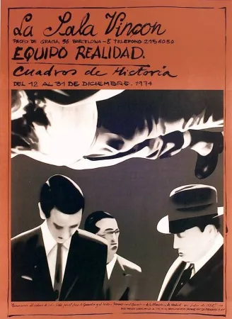 掲示 Equipo Realidad - Sala Vinçon - 1973