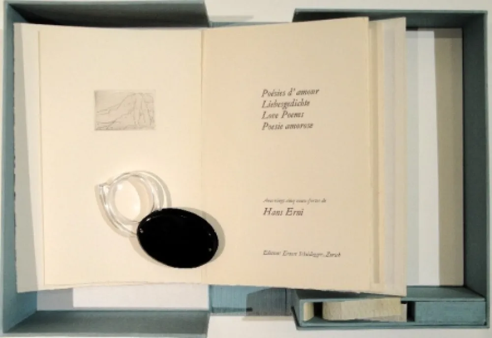 挿絵入り本 Erni - POÉSIES D'AMOUR 