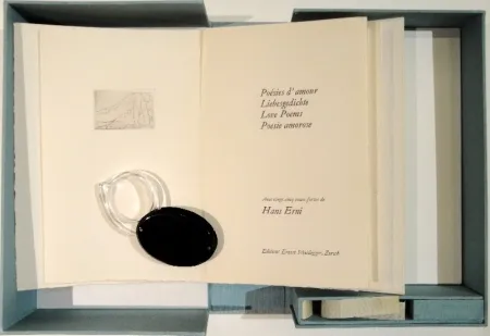 挿絵入り本 Erni - POÉSIES D'AMOUR 