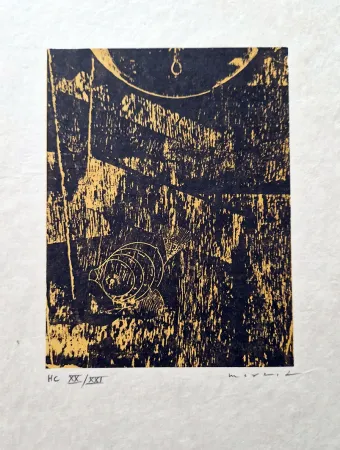 リトグラフ Ernst - Aux petits agneaux V