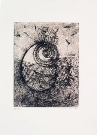 エッチングと　アクチアント Ernst - Hommage à Rimbaud 