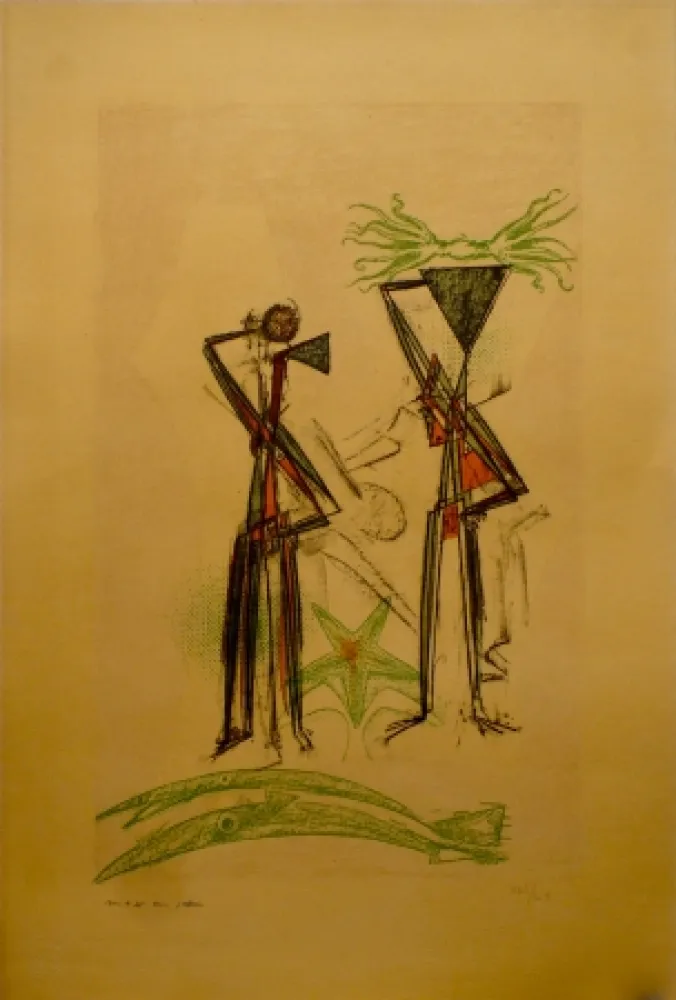 リトグラフ Ernst - L' Etoile de Mer