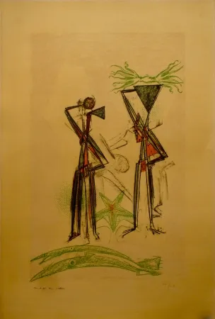 リトグラフ Ernst - L' Etoile de Mer