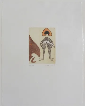 エッチングと　アクチアント Ernst - Le Chapeau Rouge