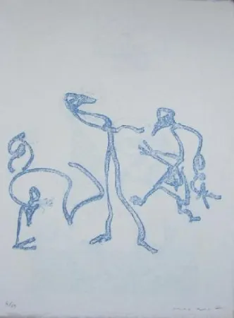 リトグラフ Ernst - Lewis Caroll's Wunderhorn 