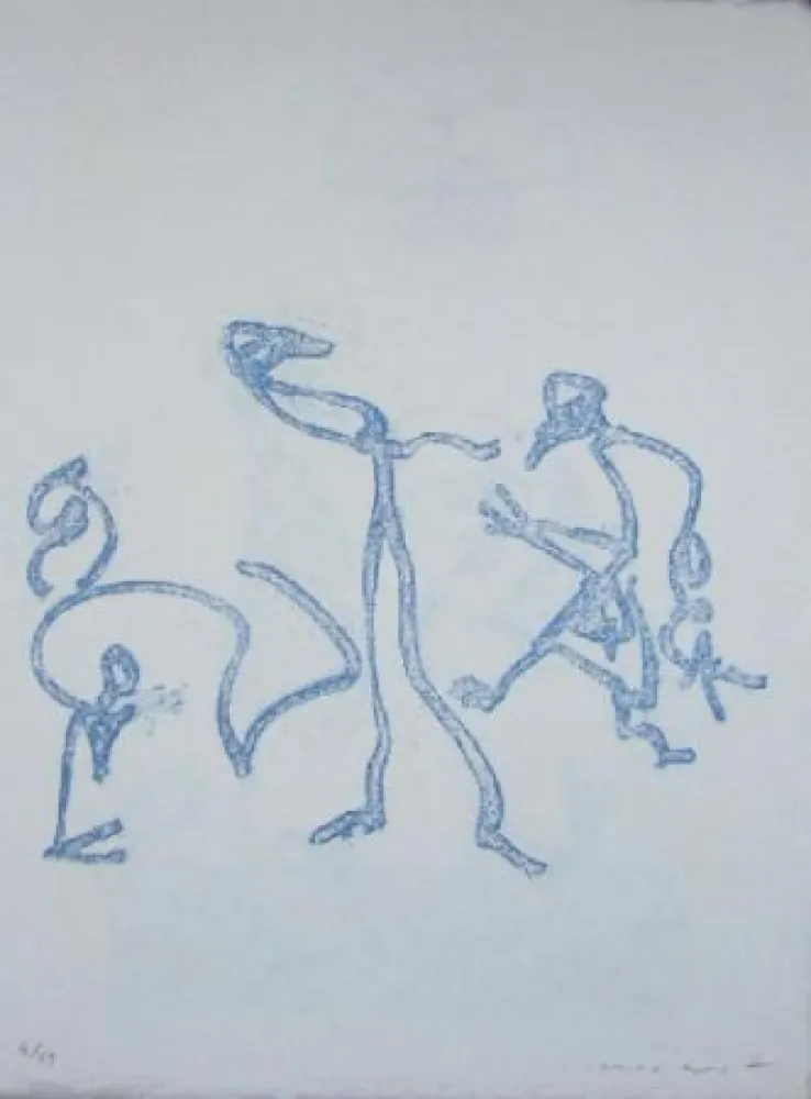 リトグラフ Ernst - Lewis Carroll's Wunderhorn 2