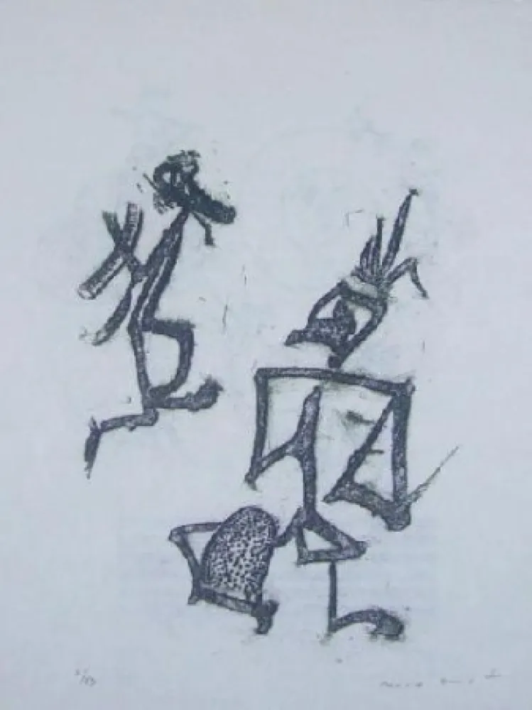 リトグラフ Ernst - Lewis Carroll's Wunderhorn 28