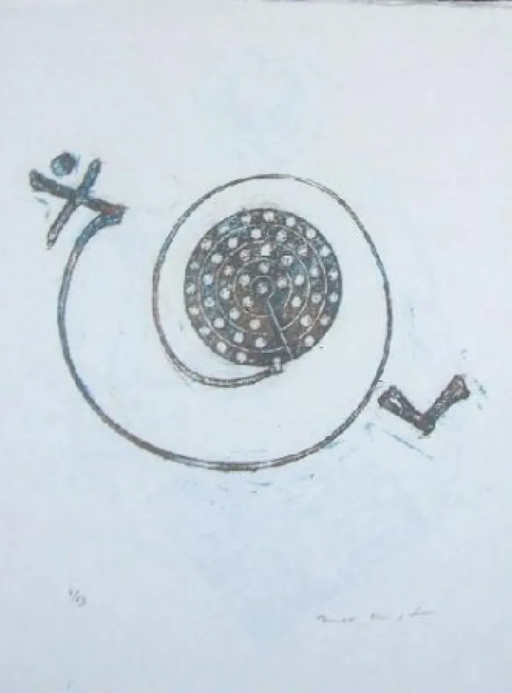 リトグラフ Ernst - Lewis Carroll's Wunderhorn 30