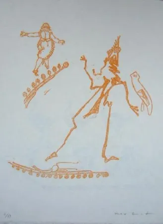 リトグラフ Ernst - Lewis Carroll's Wunderland 15