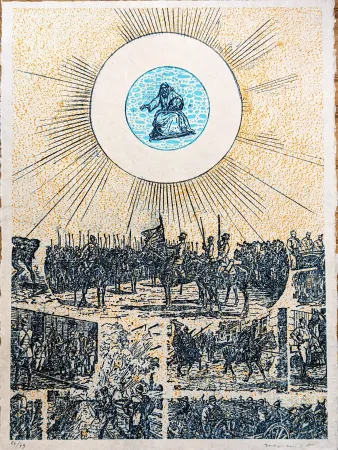 リトグラフ Ernst - Max Ernst (1891-1976) - La Ballade du Soldat - Pierre Chave, Vence, 1972, Hand-signed colour lithograph on japan paper, 1972 