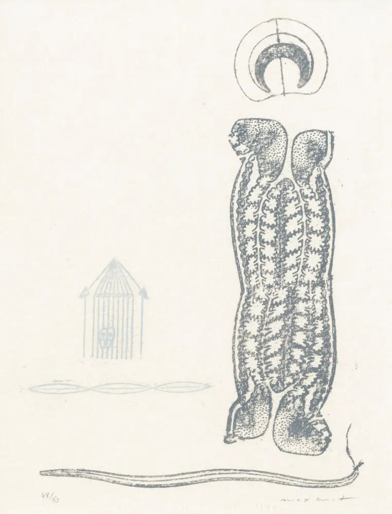 リトグラフ Ernst - Max Ernst (1891–1976) - Untitled - lithograph on paper - 1970
