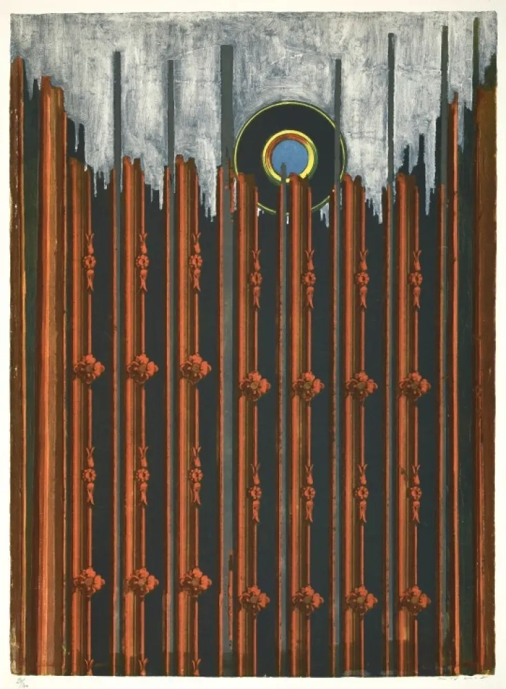 シルクスクリーン Ernst - Mur et Soleil