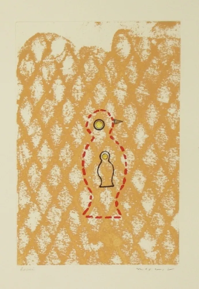 エッチングと　アクチアント Ernst - Oiseau