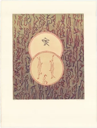 リトグラフ Ernst - Pour Bibliotheque Nationale