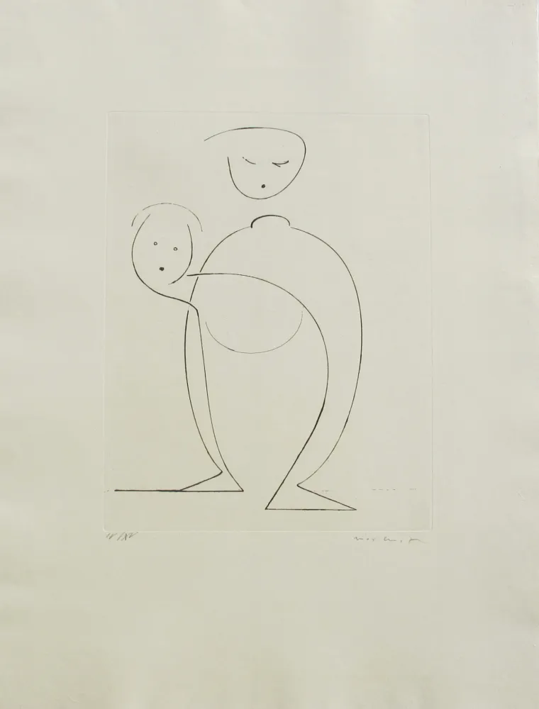エッチング Ernst - Sans titre