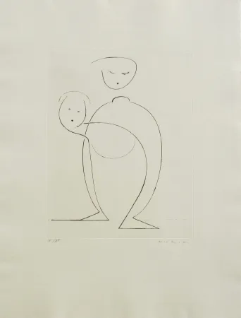 エッチング Ernst - Sans titre