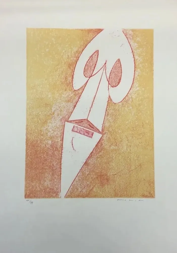 リトグラフ Ernst - Sin titulo