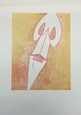 リトグラフ Ernst - Sin titulo
