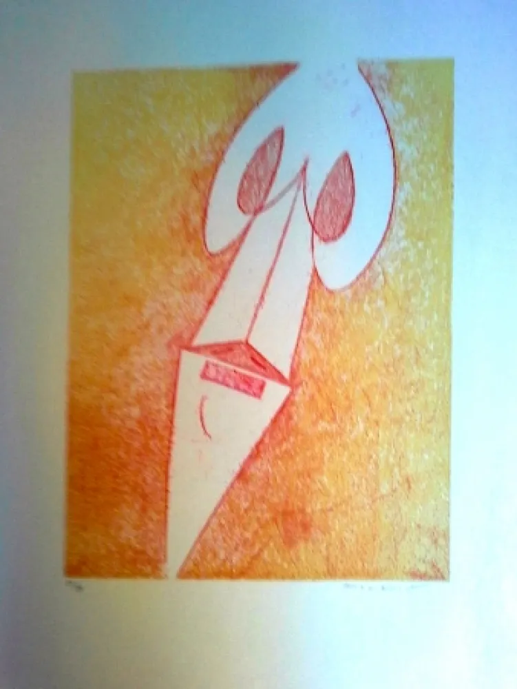 リトグラフ Ernst - Sin Titulo