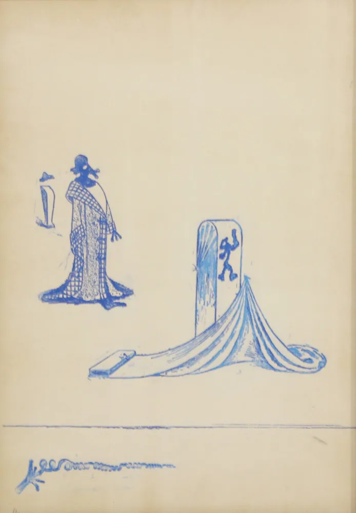 リトグラフ Ernst - UNTITLED