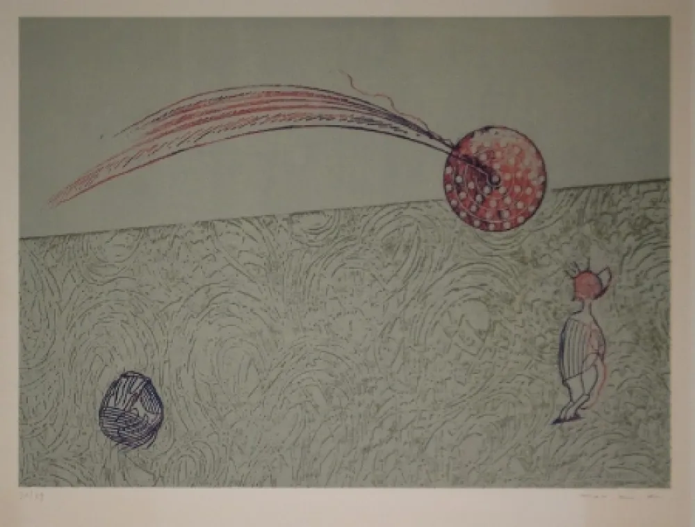 リトグラフ Ernst - Untitled