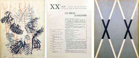 挿絵入り本 Ernst - XXe Siècle. Nouvelle série. XXVIe Année. N° 23. Mai 1964. UN SIÈCLE D'ANGOISSE