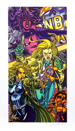 リトグラフ Erro - Catman