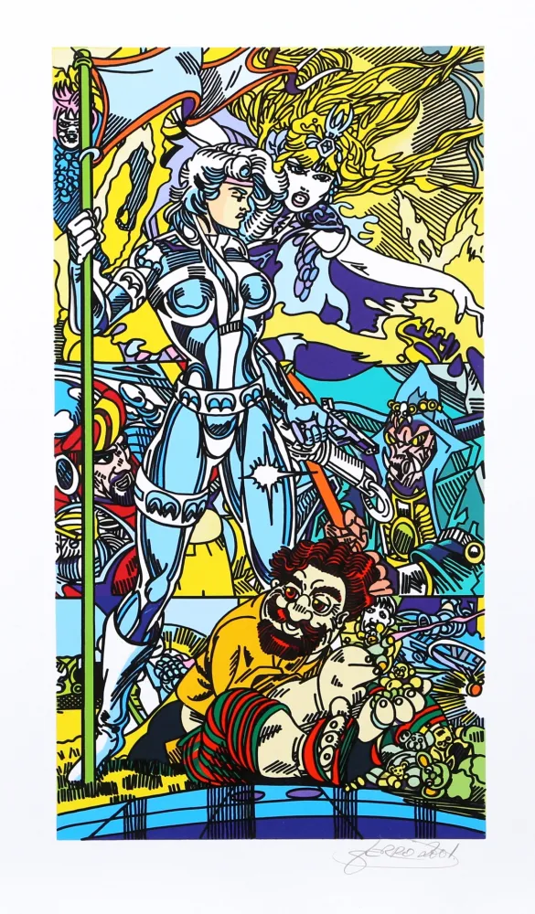 リトグラフ Erro - Forgotten Future