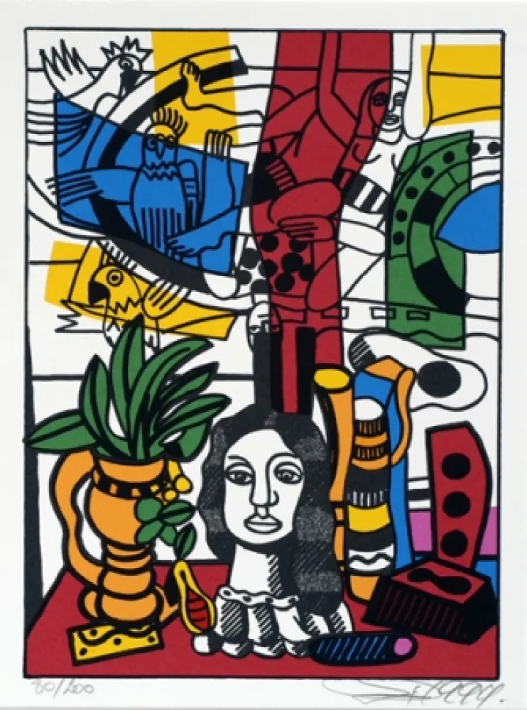 シルクスクリーン Erro - From the series 