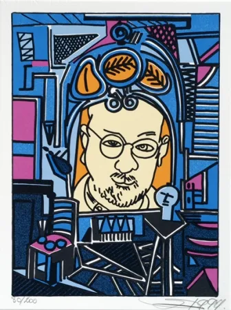 シルクスクリーン Erro - From the series 