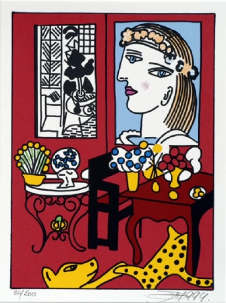 シルクスクリーン Erro - From the series 