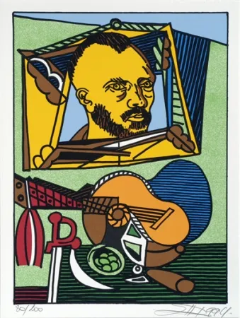 シルクスクリーン Erro - From the series 