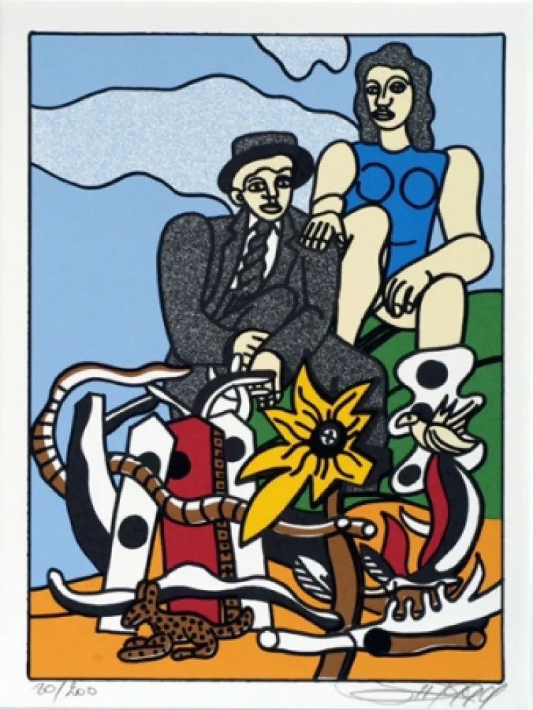 シルクスクリーン Erro - From the series 