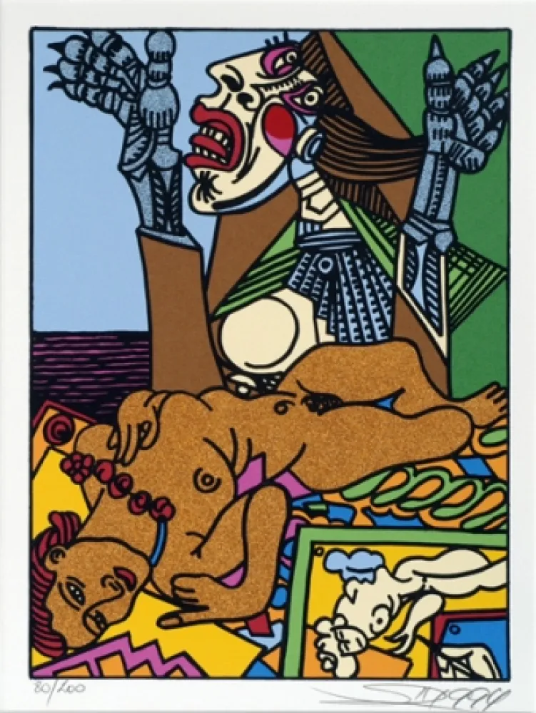 シルクスクリーン Erro - From the series 