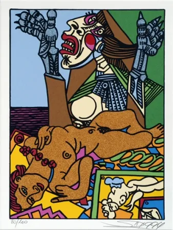 シルクスクリーン Erro - From the series 