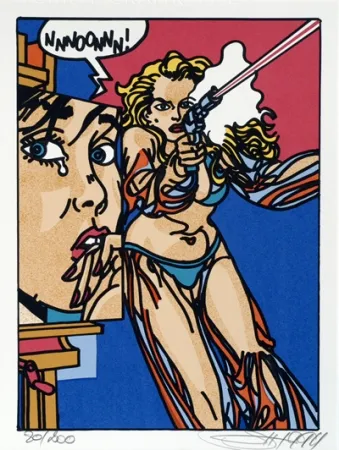 シルクスクリーン Erro - From the series 