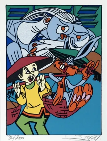 シルクスクリーン Erro - From the series 