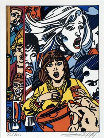 シルクスクリーン Erro - From the series 