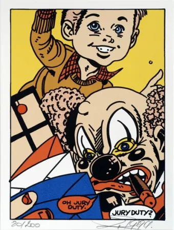 シルクスクリーン Erro - From the series 