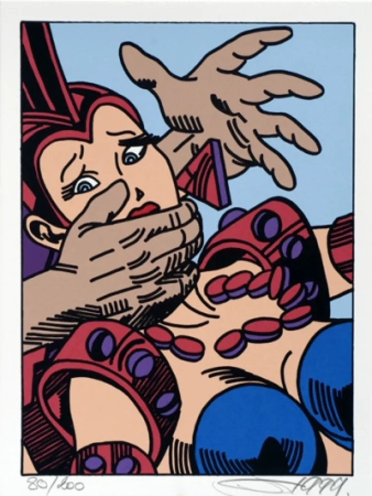 シルクスクリーン Erro - From the series 