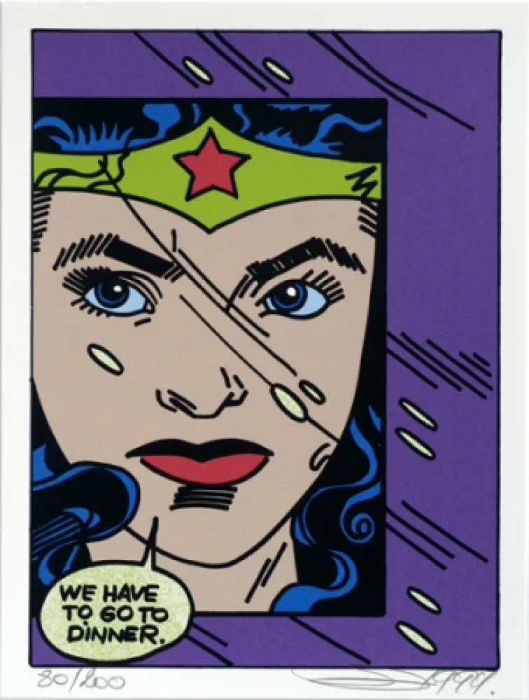 シルクスクリーン Erro - From the series 