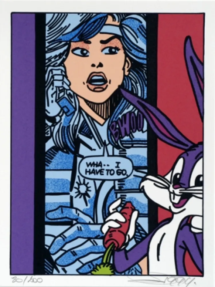 シルクスクリーン Erro - From the series 