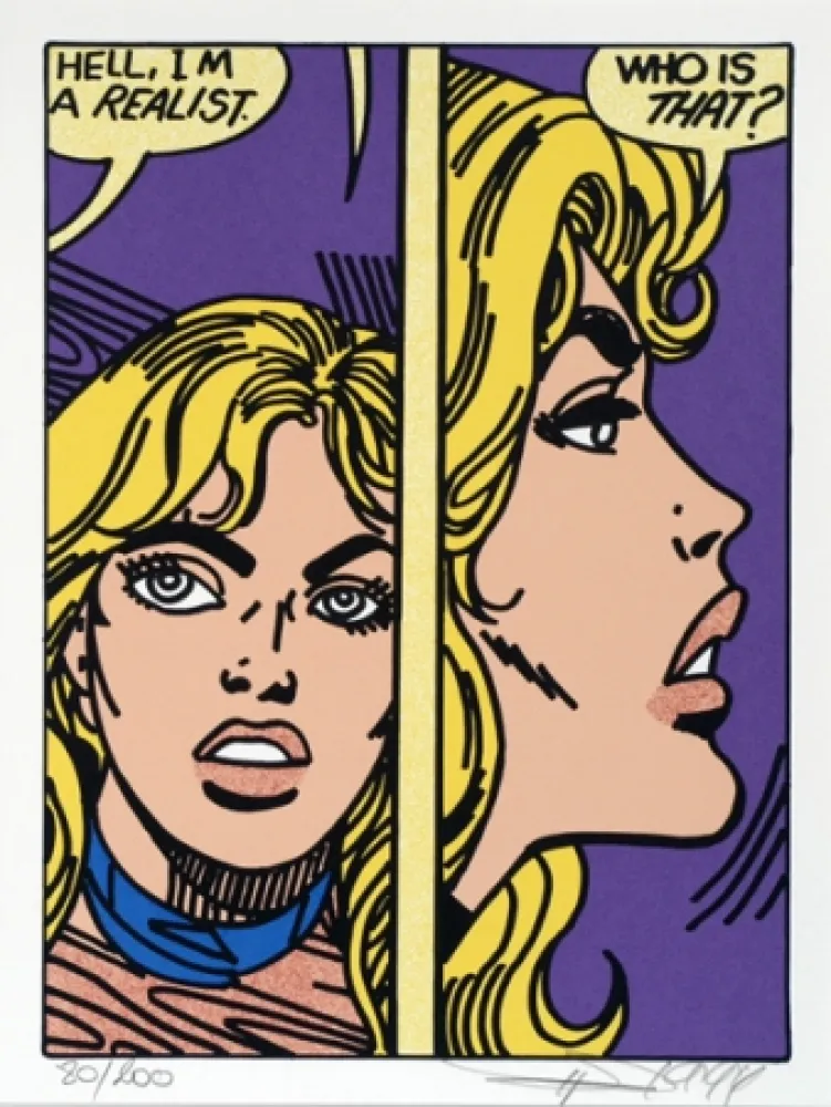 シルクスクリーン Erro - From the series 