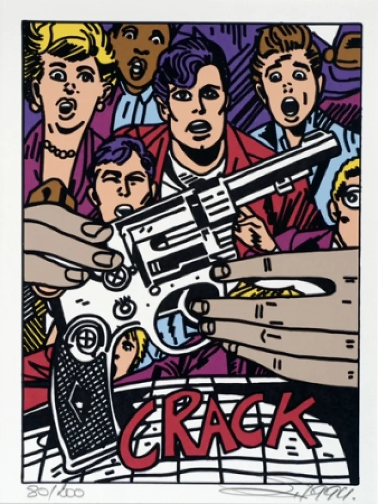 シルクスクリーン Erro - From the series 