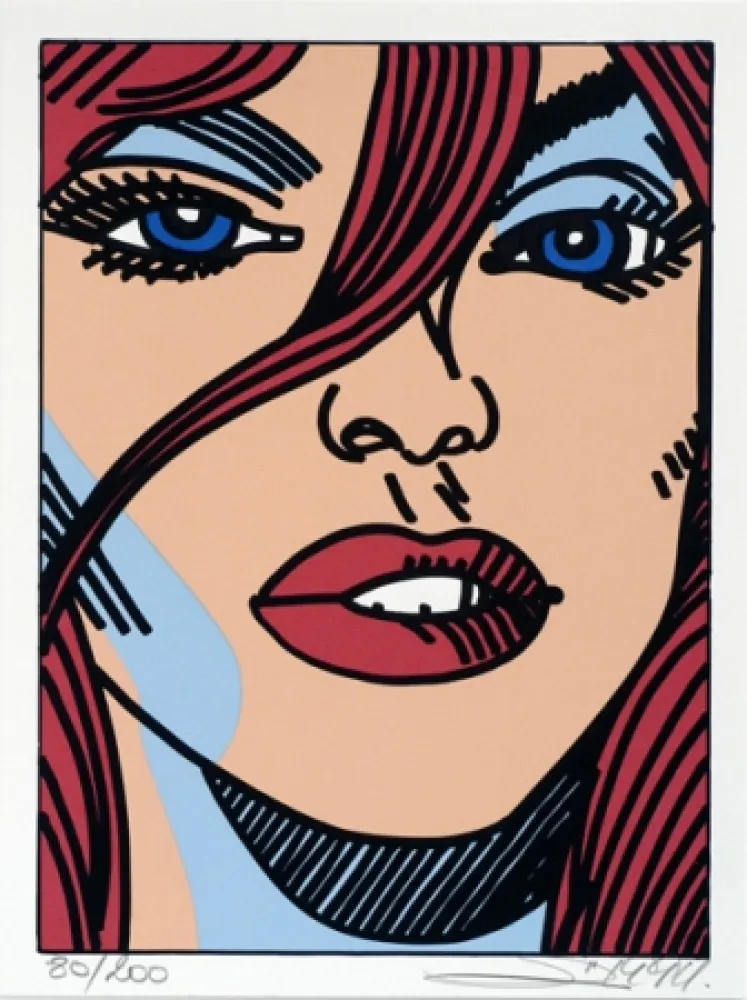 シルクスクリーン Erro - From the series 