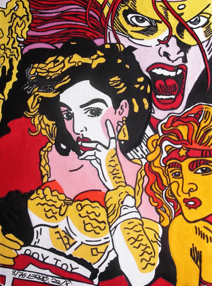 彫版 Erro - HOLLYWOOD