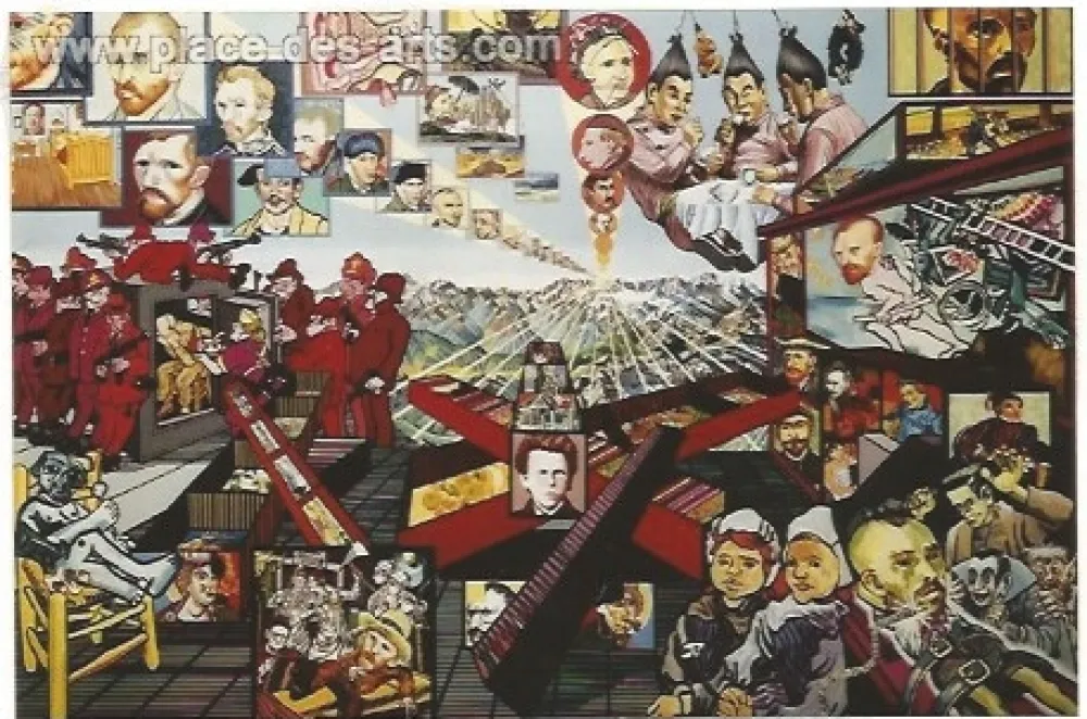 技術的なありません Erro - Hommage a Van Gogh I