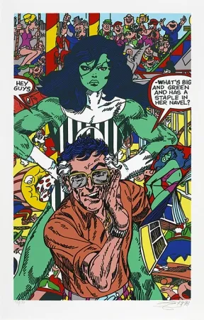 シルクスクリーン Erro - La femme fatale II